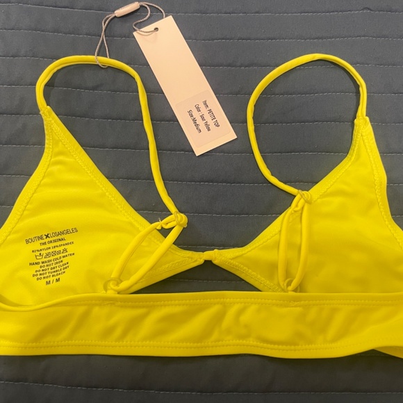 Sour Yellow Petite Top - Picture 3 of 4